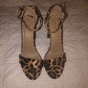 Cheetah Print Heels